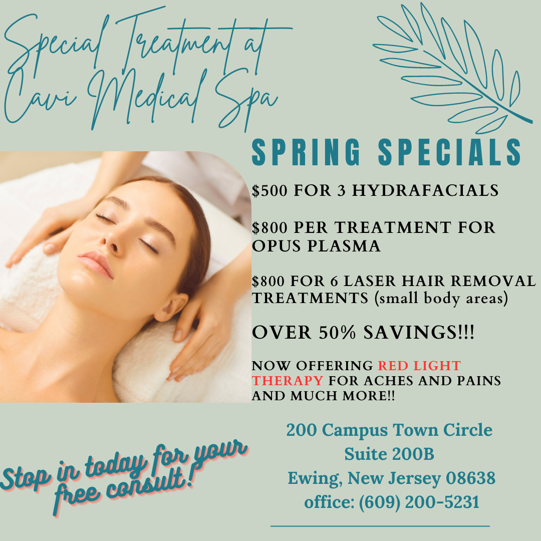 Specials Cavi Medical Spa